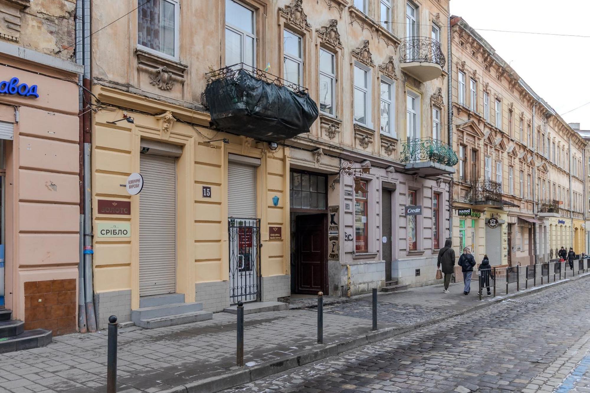 Luxury Flat Near Opera Apartment Lviv Exterior photo